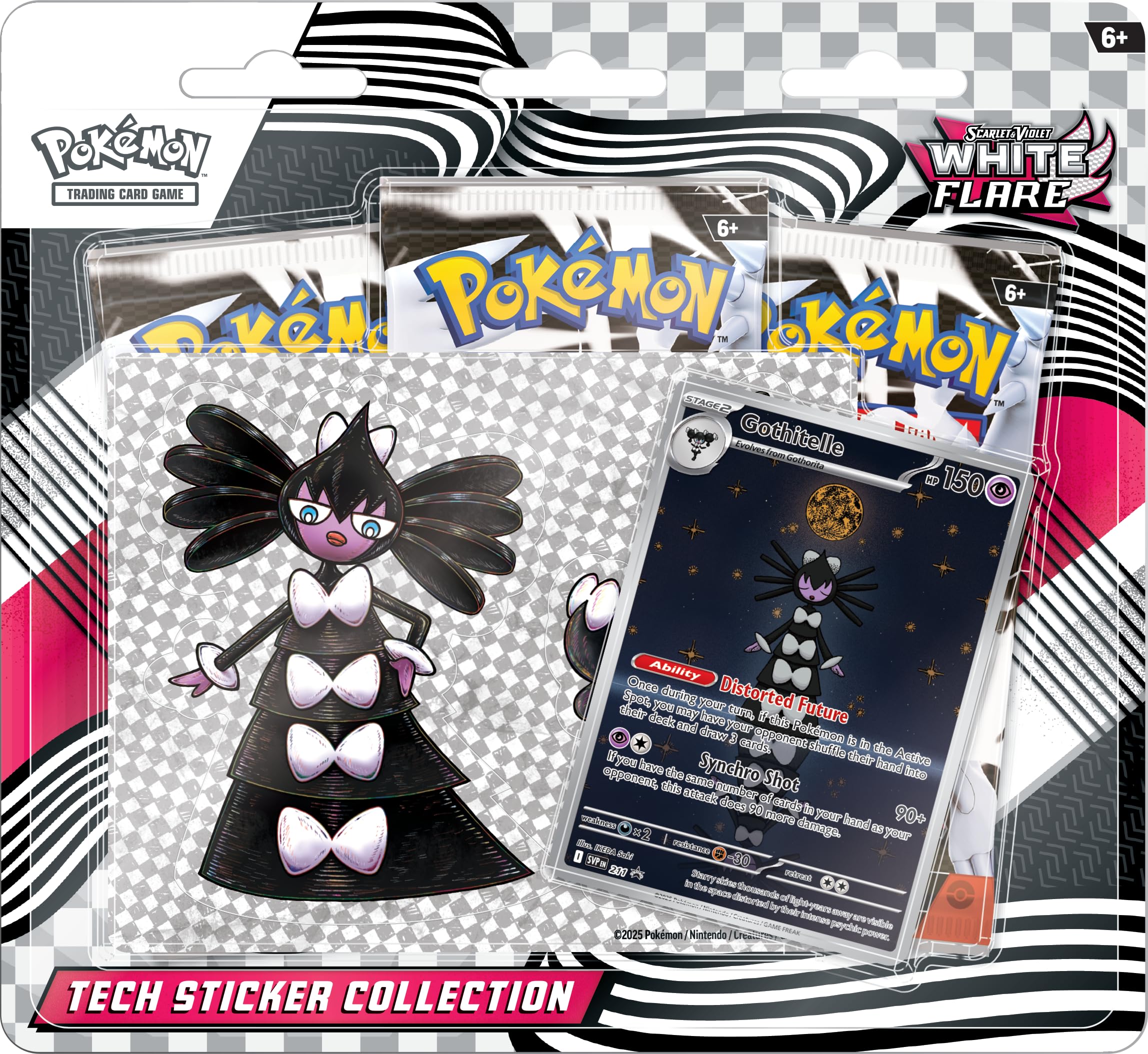 Amazon.com: Pokemon TCG Scarlet & Violet 10.5 White Flare Tech